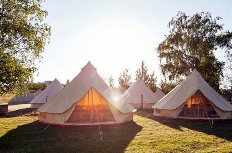 4m Bell Tent Oxford 900D Canvas for Glamping **1-YEAR WARRANTY**64565695328001111