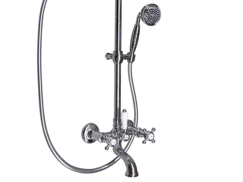Regal Bath/Shower Mixer & Column Chrome Half Dome Handles *Run Out Model* Carousel 2