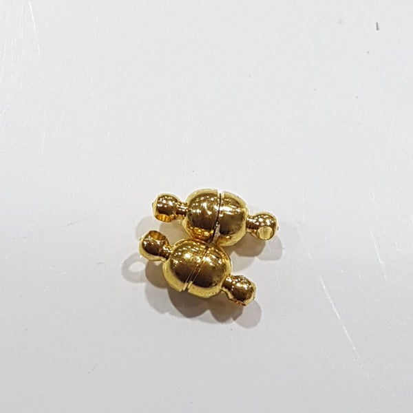 2 Sets Gold Magnetic Clasps Carousel 1
