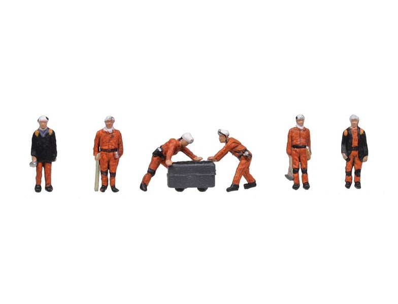 Graham Farish [N] 379-313 Scenecraft 1960/70s Coal Miner Figures Carousel 1