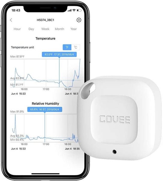Govee Wireless Thermometer Hygrometer Smart Bluetooth Sensor Carousel 1