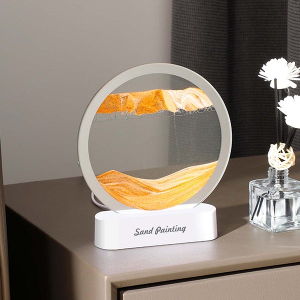 Moving Sand Art Picture With Light Carousel 2