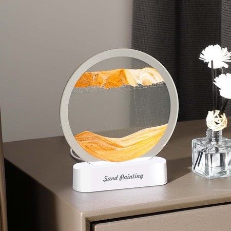 Moving Sand Art Picture With Light Carousel 1