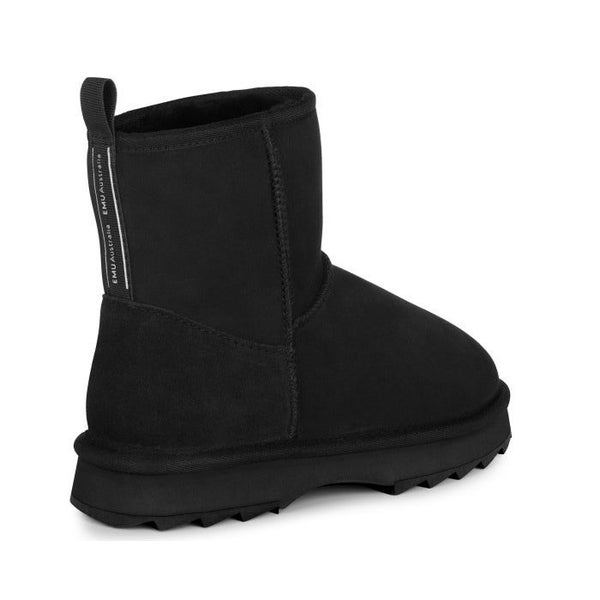 Emu Womens Sharky Mini Black Boot Carousel 2