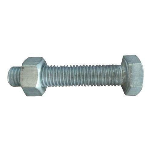 BOLT NUT AND WASHER SET GALVANISED M10 PACK OF 10 Carousel 2