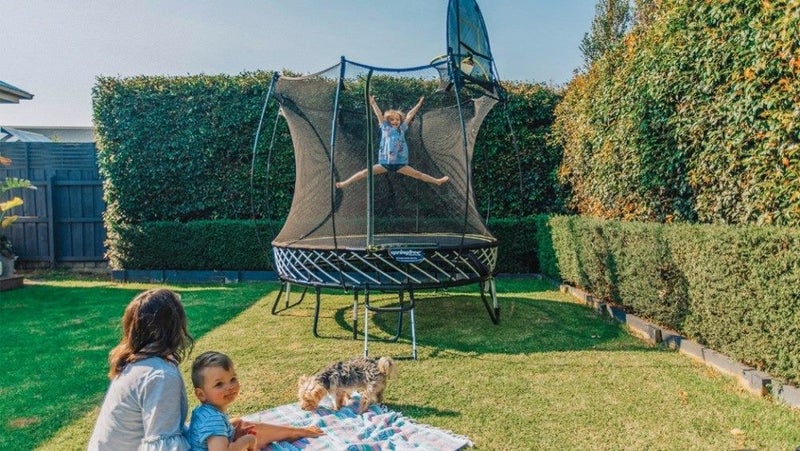 Springfree Trampoline - Compact Round Carousel 1