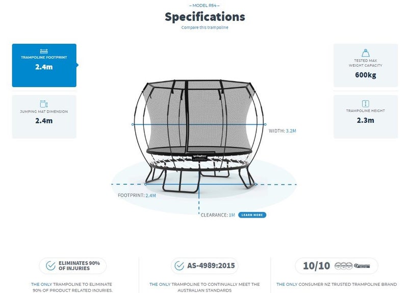 Springfree Trampoline - Compact Round Carousel 3
