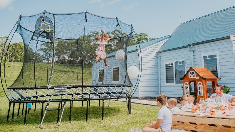 Springfree Trampoline - Large Square Carousel 1