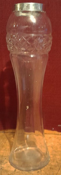 SPECIMAN VASE , CUT CRYSTAL WITH STERLING SILVER MOUNT. 1934 Carousel 2