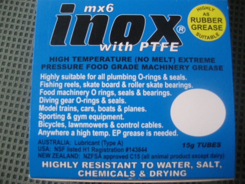 INOX MX6 FOOD GRADE GREASE – 15g tube Carousel 2