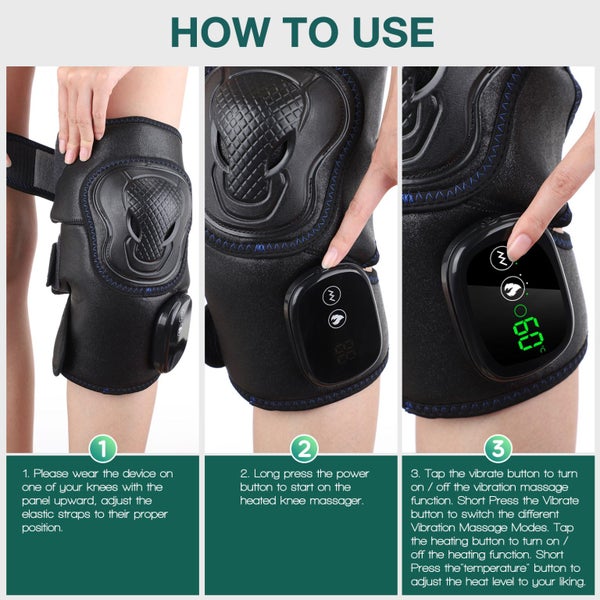 New Rechargeable Heating Knee Massager Sale Sale Sale Carousel 2