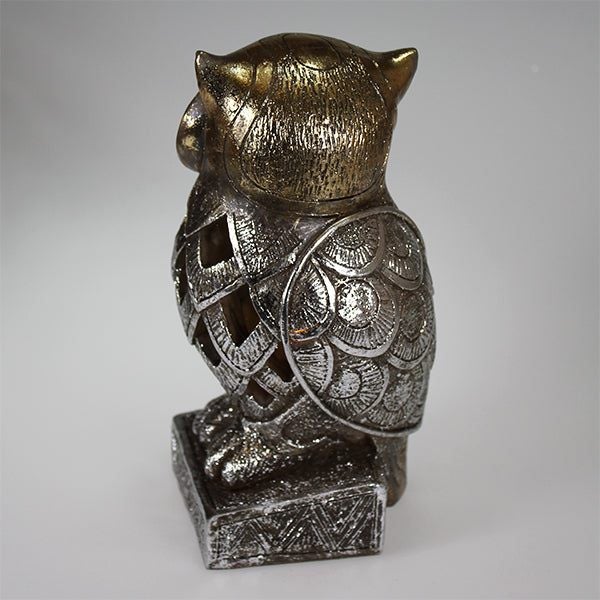 Owl on Stand with LED Lights Decor Carousel 2