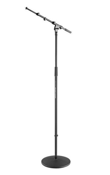 K&M - 26145-300-55 - Mic Stand - Round Base - 2 Piece Boom. Carousel 1