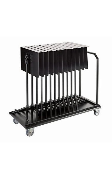 K&M - 11935-000-55 - Transport Wagon For Orchestra Music Stands . Carousel 2