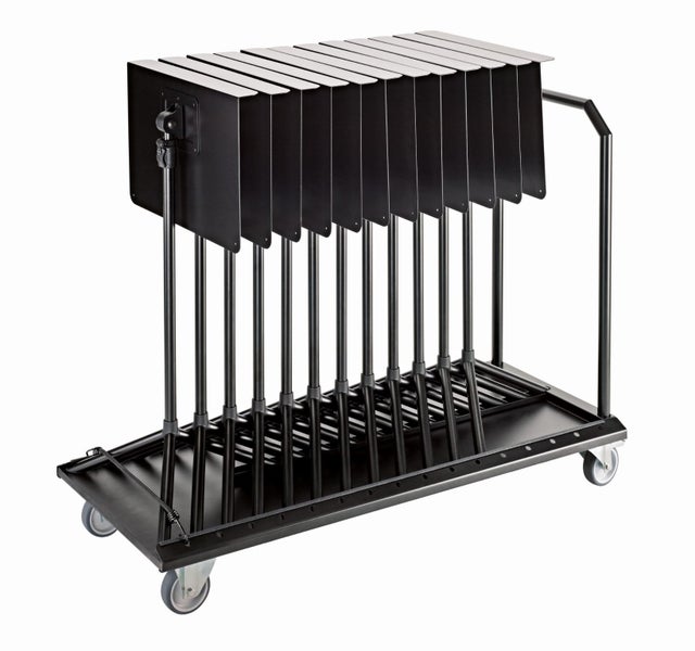 K&M - 11935-000-55 - Transport Wagon For Orchestra Music Stands . Carousel 3