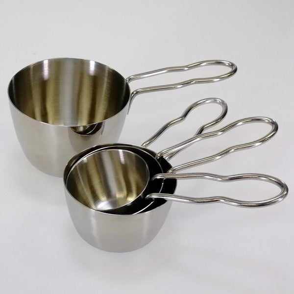 Stainless Steel Measuring Cups - Set of 4 Carousel 1