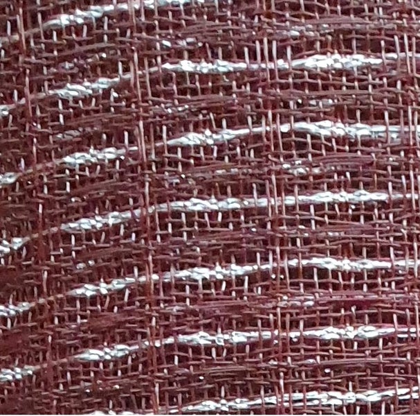 Grill Cloth - Oxblood Red/Silver - Fender Type. Carousel 1