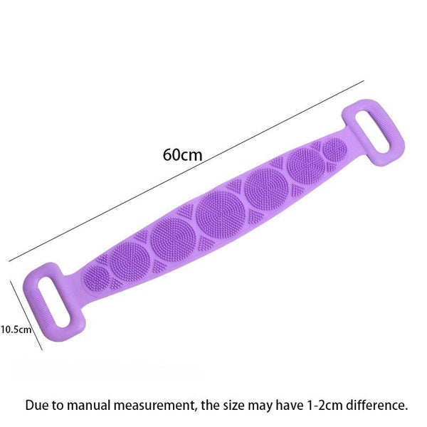 Body Sponge Silicone Brushes Bath Towels Scrubber Rubbing Back Carousel 7