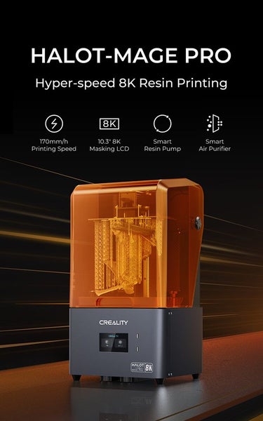 Halot Mage Pro- Hyper Speed 10.3 Inch 8k Resin Printer Carousel 1