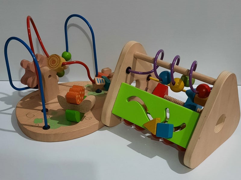 EverEarth Wooden Puzzle Toys x2 ^ Carousel 1