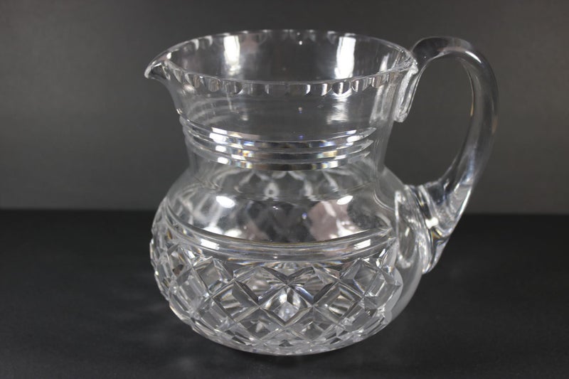 WEBB CORBETT VINTAGE CYRSTAL JUG 14.5CM Carousel 1
