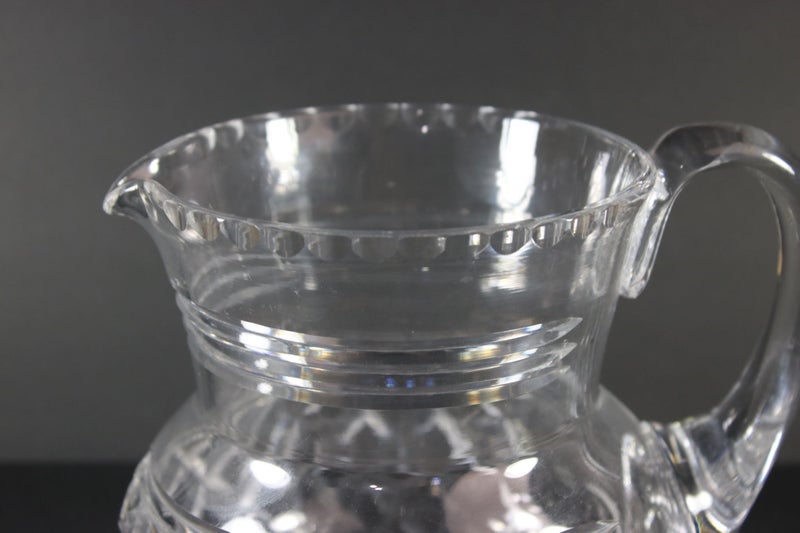 WEBB CORBETT VINTAGE CYRSTAL JUG 14.5CM Carousel 2