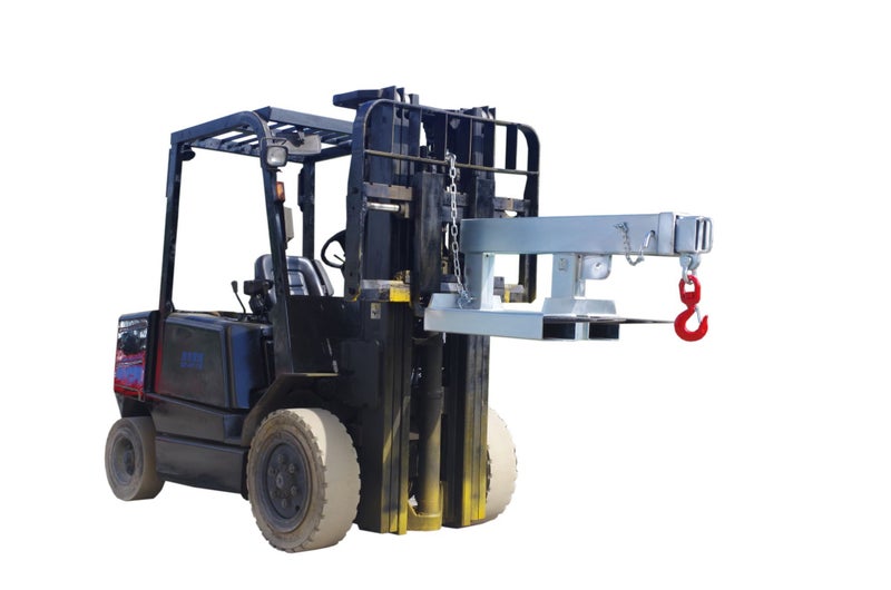 Forklift short Jib 2500 Kg CERTIFIED 2m extended Carousel 2