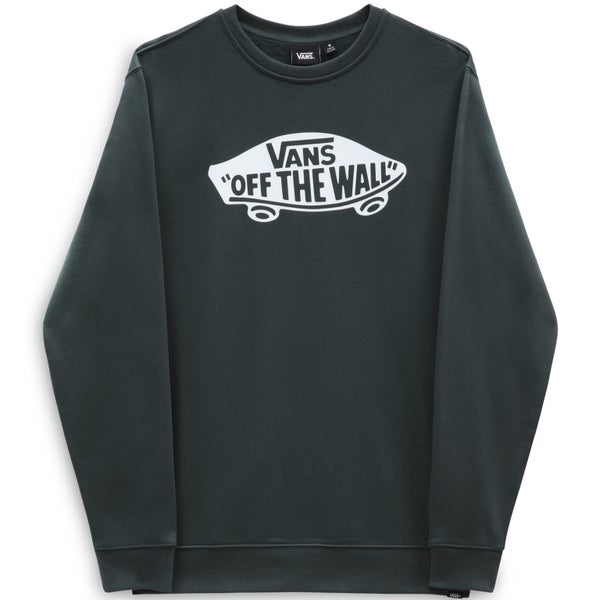 Vans Mens Classic Off The Wall Crew Neck Sweater Sweatshirt Top - Green - S Carousel 1