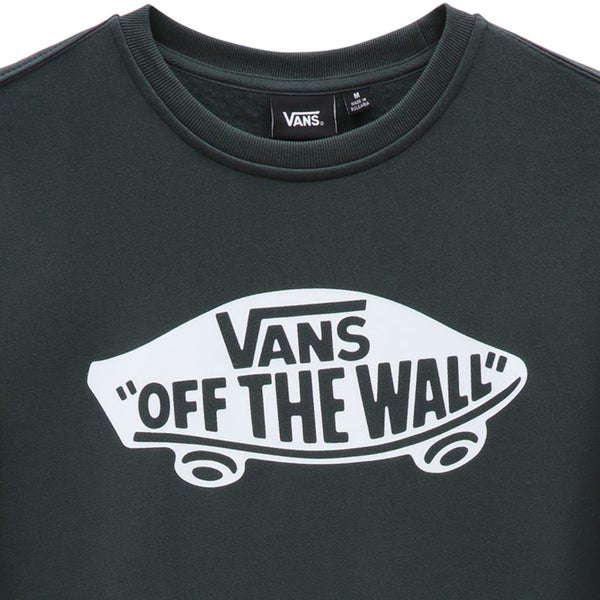 Vans Mens Classic Off The Wall Crew Neck Sweater Sweatshirt Top - Green - S Carousel 2