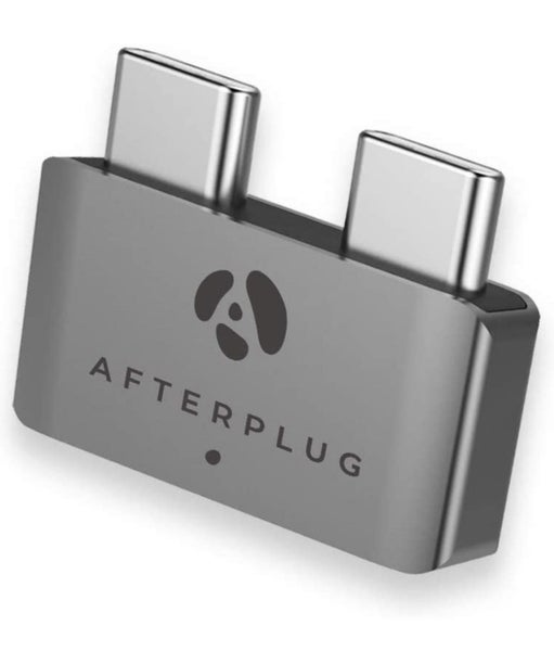 Afterplug Dual Type USB C short Extender (for use of MacBook laptops with case) Carousel 1