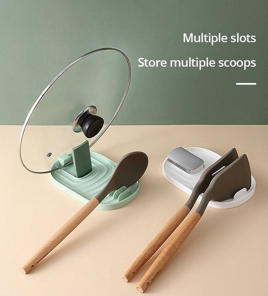 Y Nordic Style Pot Lid Shovel Storage Rack Simple Practical Kitchen Carousel 2