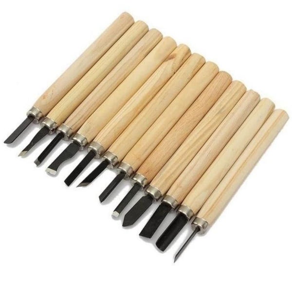 Set of 12 Carving Tool Set Carousel 1