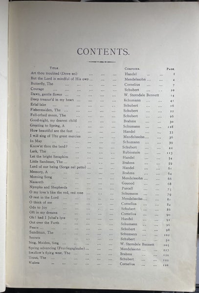 Classical Songs Volume III Voice and Piano Carousel 2
