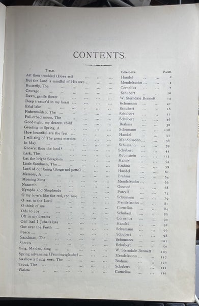 Classical Songs Volume III Voice and Piano Carousel 4