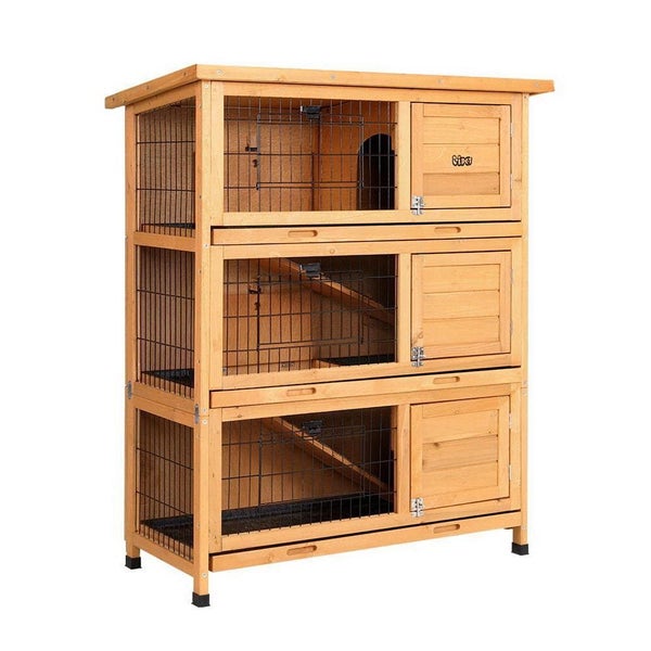 High-quality Waterproof And Anti-termite Pet Rabbit Hutch Carousel 1