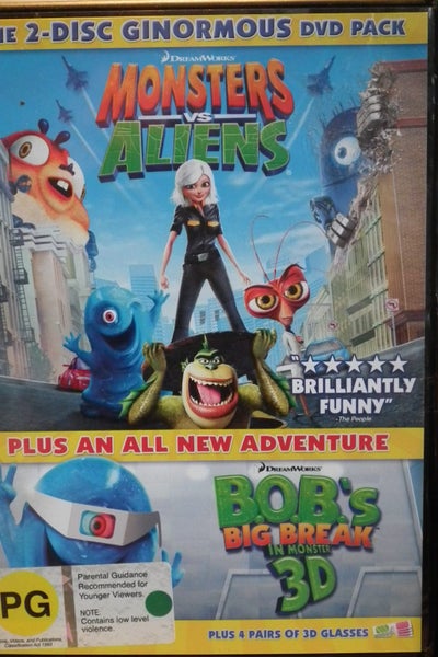 Monsters Aliens / Bobs Big Break 3D Carousel 1