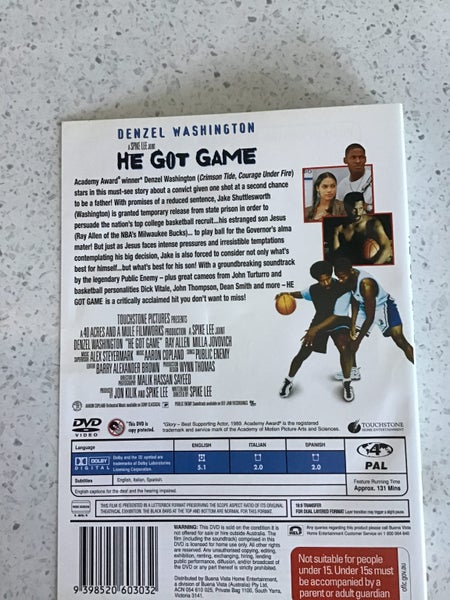 HE GOT GAME DENZEL WASHINGTON Carousel 2