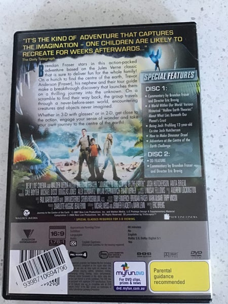 JOURNEY TO THE. ENTRE OF THE EARTH BRENDAN FRASER Carousel 2