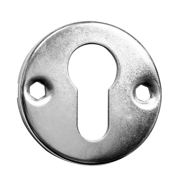 Asec Round Euro Escutcheon 52x5mm Satin Stainless Steel AS4517 Carousel 3