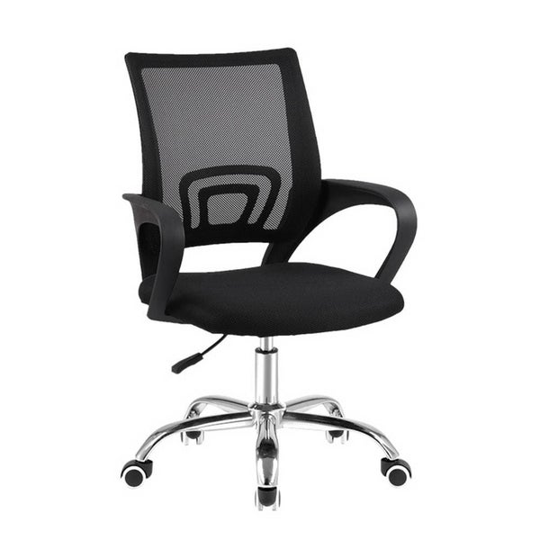 Artiss Office Chair Gaming Chair Computer Mesh Chairs Executive Mid Back Black Carousel 1