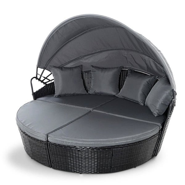 Gardeon Outdoor Lounge Setting Patio Furniture Sofa Wicker Garden Rattan Set Day Carousel 1