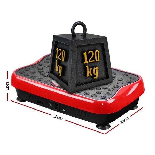 Everfit Vibration Machine Machines Platform Plate Exercise Fit Gym Home Carousel 2