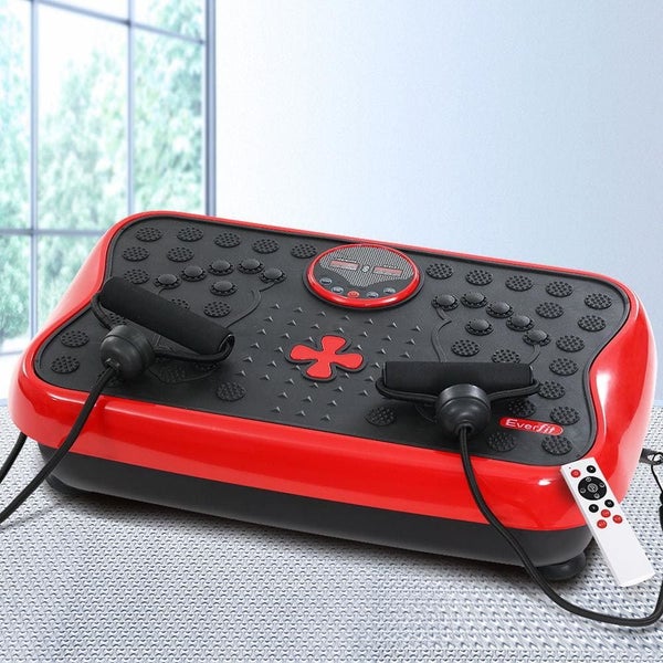 Everfit Vibration Machine Machines Platform Plate Exercise Fit Gym Home Carousel 7
