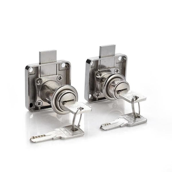 Drawer Lock Wardrobe Cam Locks with 2 Keys Carousel 2