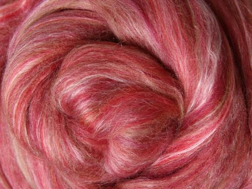 Ashford Silk Merino Scarf Kit 099 Pomegranate Carousel 2