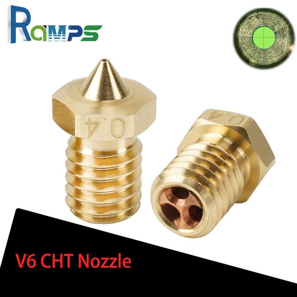 3/2/1PCS E3D V6 CHT Nozzles 3D Printer Nozzle for 1.75mm Filament Carousel 1