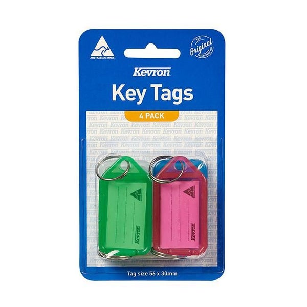 Kevron id5 keytags assorted pack 4 Carousel 1