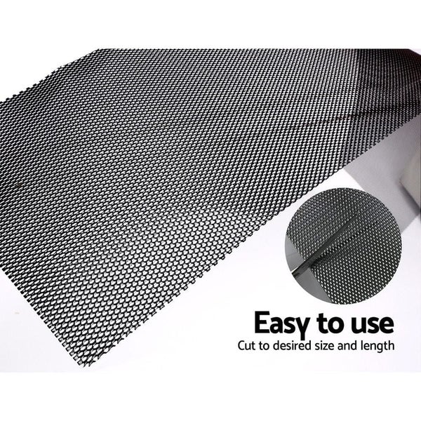 30x Gutter Guard Guards Aluminium Leaf Mesh Roof Tiles 100x20cm Brush Diy Deluxe Carousel 7