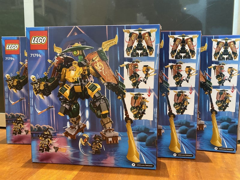 LEGO Ninjago 71794 Lloyd and Arin's Ninja Team Mechs + Afterpay Carousel 9