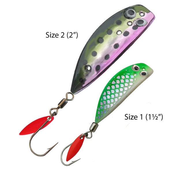 Trout Killer Trolling Lure - Holographic Pearch Carousel 2